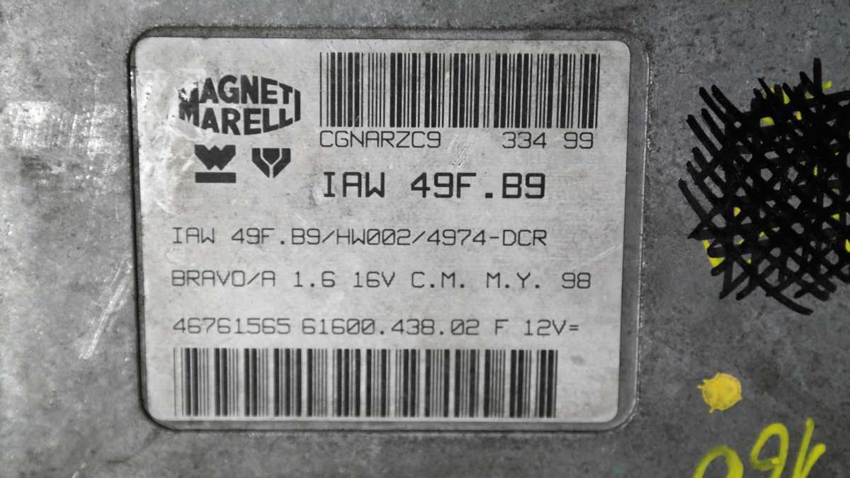 Fiat brava iaw49f89 centralina motore magneti marelli